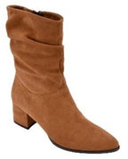 Botte en suède de qualité pour femme - Brun
